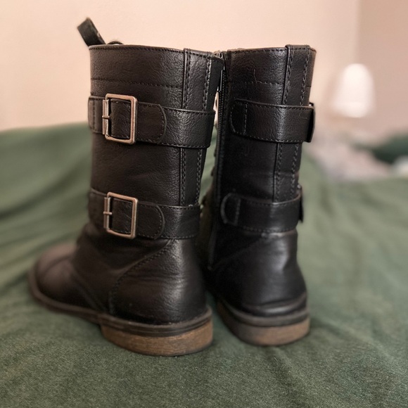 combat style boots - Picture 2 of 4